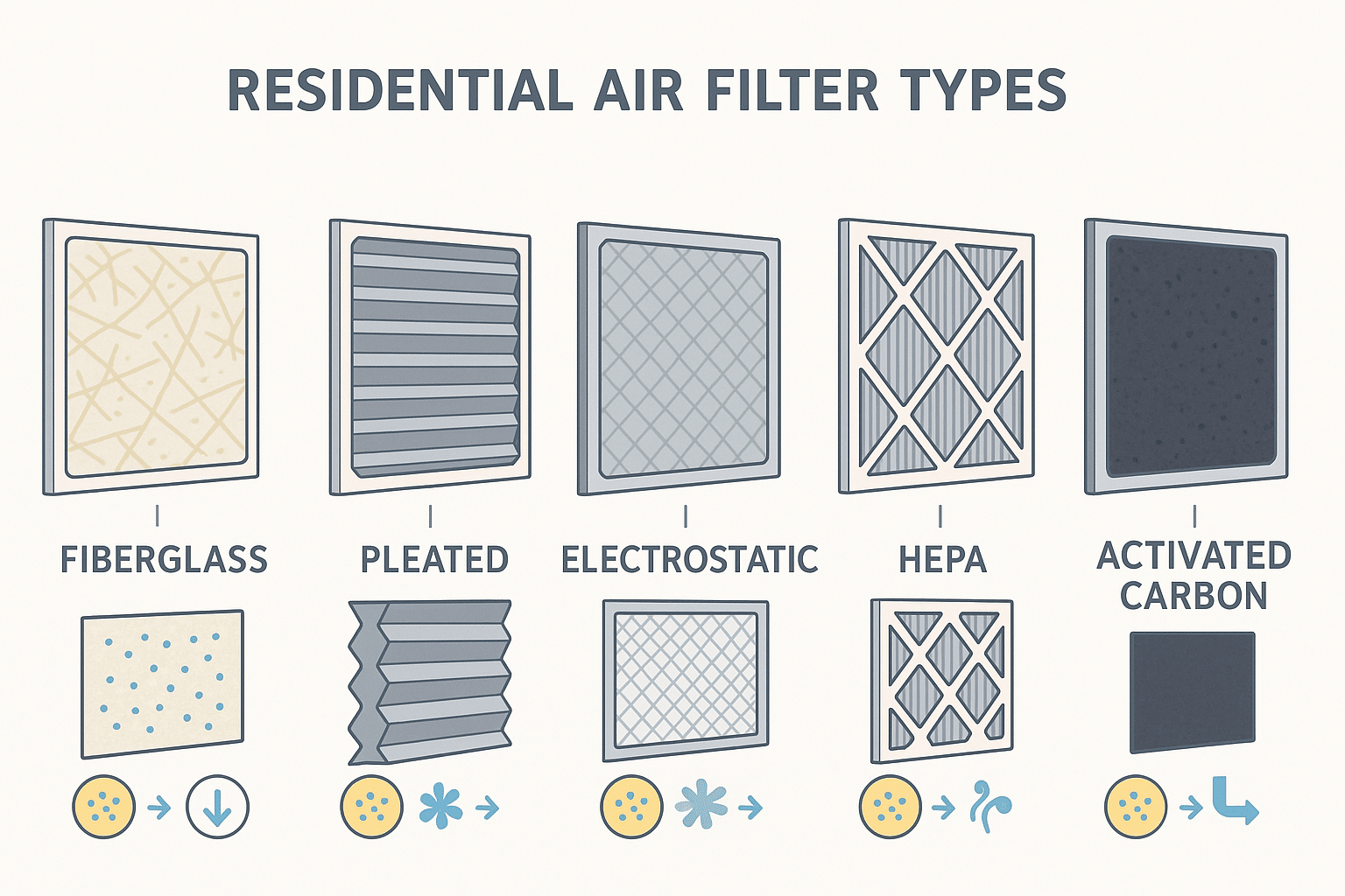 Difference Between Air Filter Types