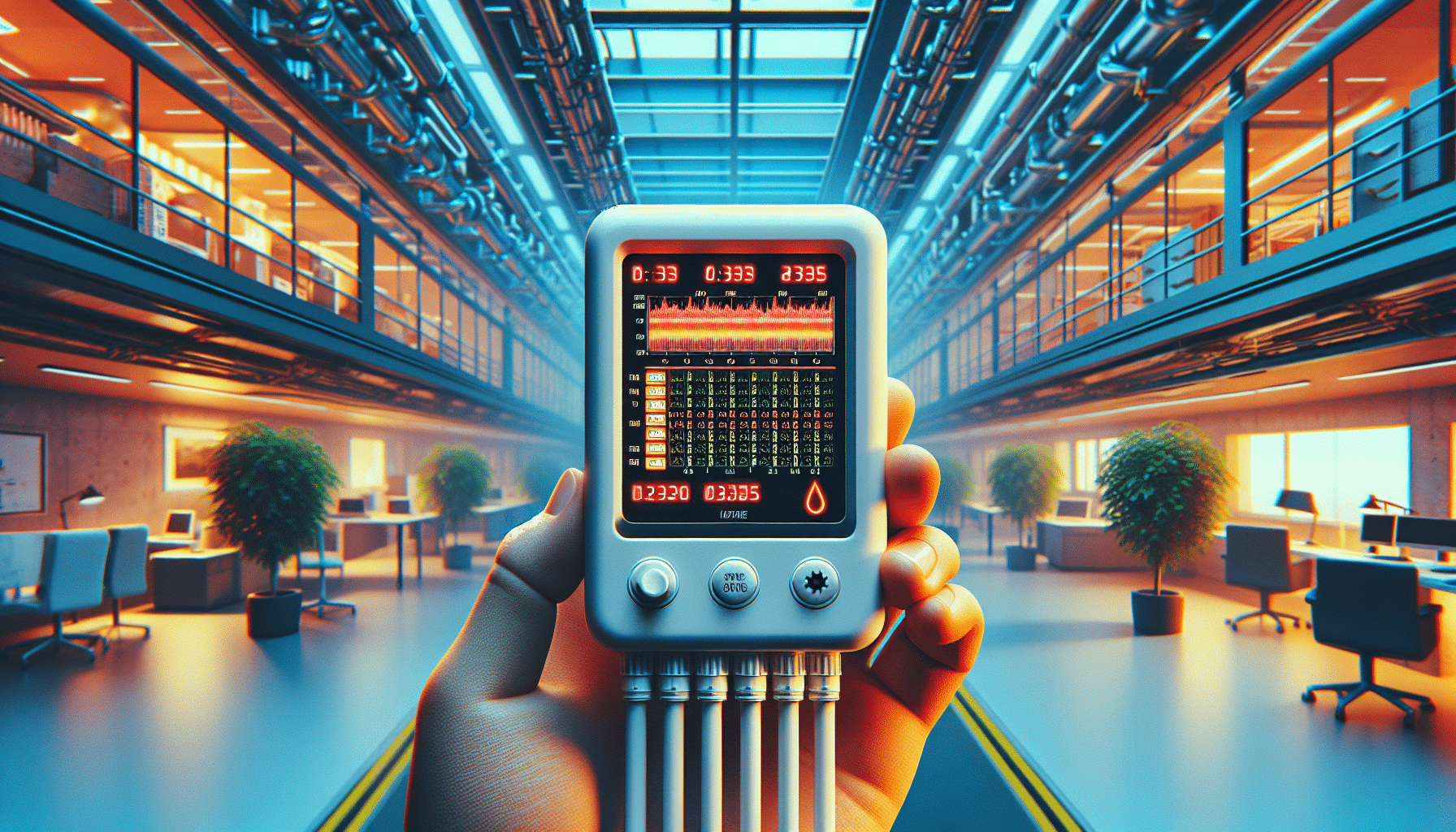 Troubleshooting False Readings in Indoor Air Quality Monitors - Technician calibrating PM2.5 sensor in humid Dubai villa environment (98 characters)