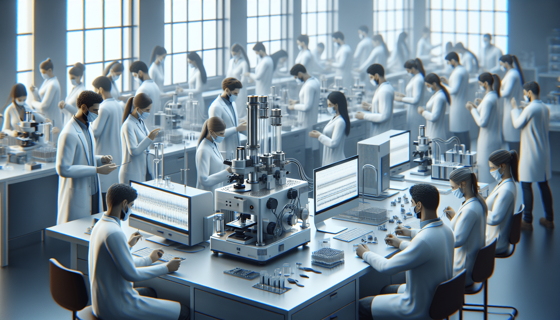 Calibrating VOC Skin Analysis Devices for Accurate Readings - technician performing temperature-controlled span calibration on portable skin patch sensor (98 chars)