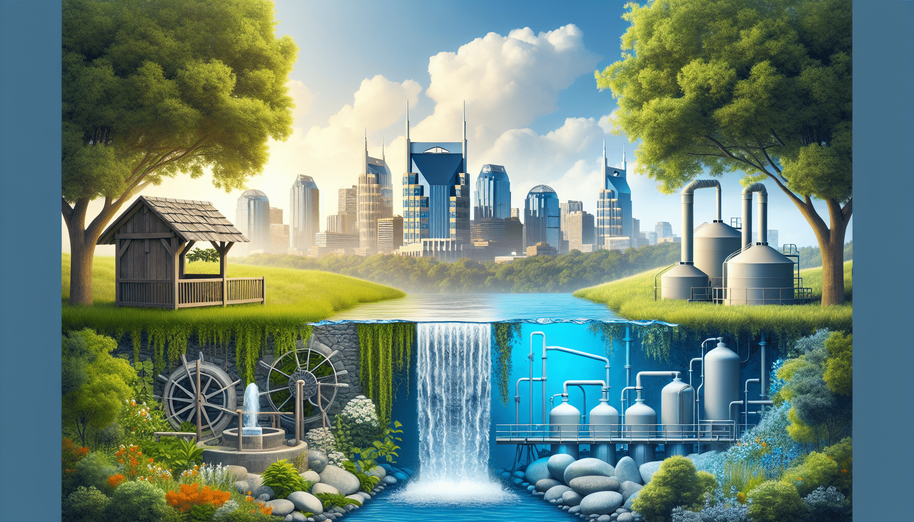 Well water vs municipal supply in Nashville: treatment plans and costs - Side-by-side comparison chart showing AED costs and pros/cons for homeowners (112 characters)