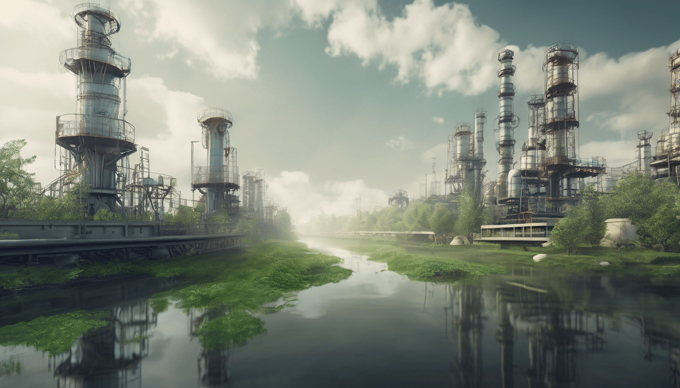 Advanced Techniques for Reducing Environmental Toxicities - A thermal image showing moisture anomalies in a building.