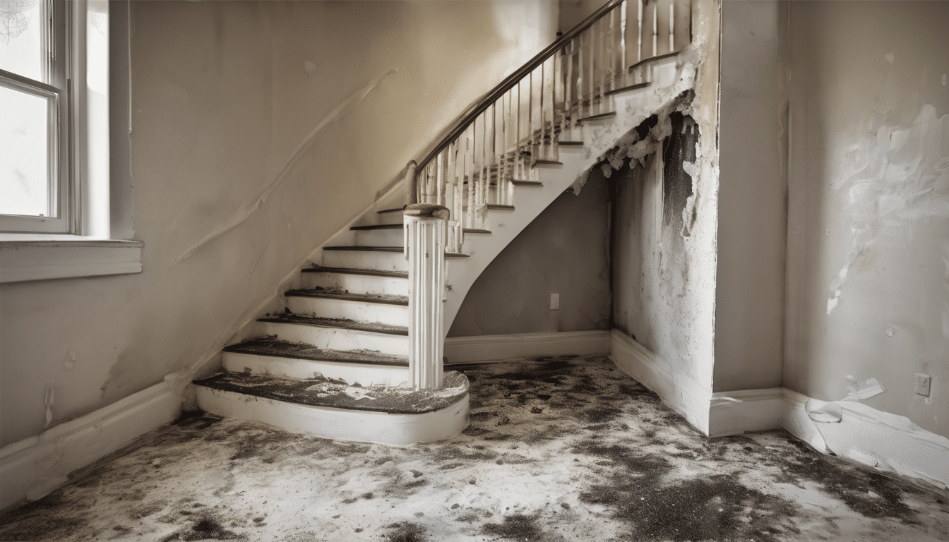 "Mold Remediation Steps in Residential Properties - Detailed assessment of visible and hidden mold growth with thermal imaging."