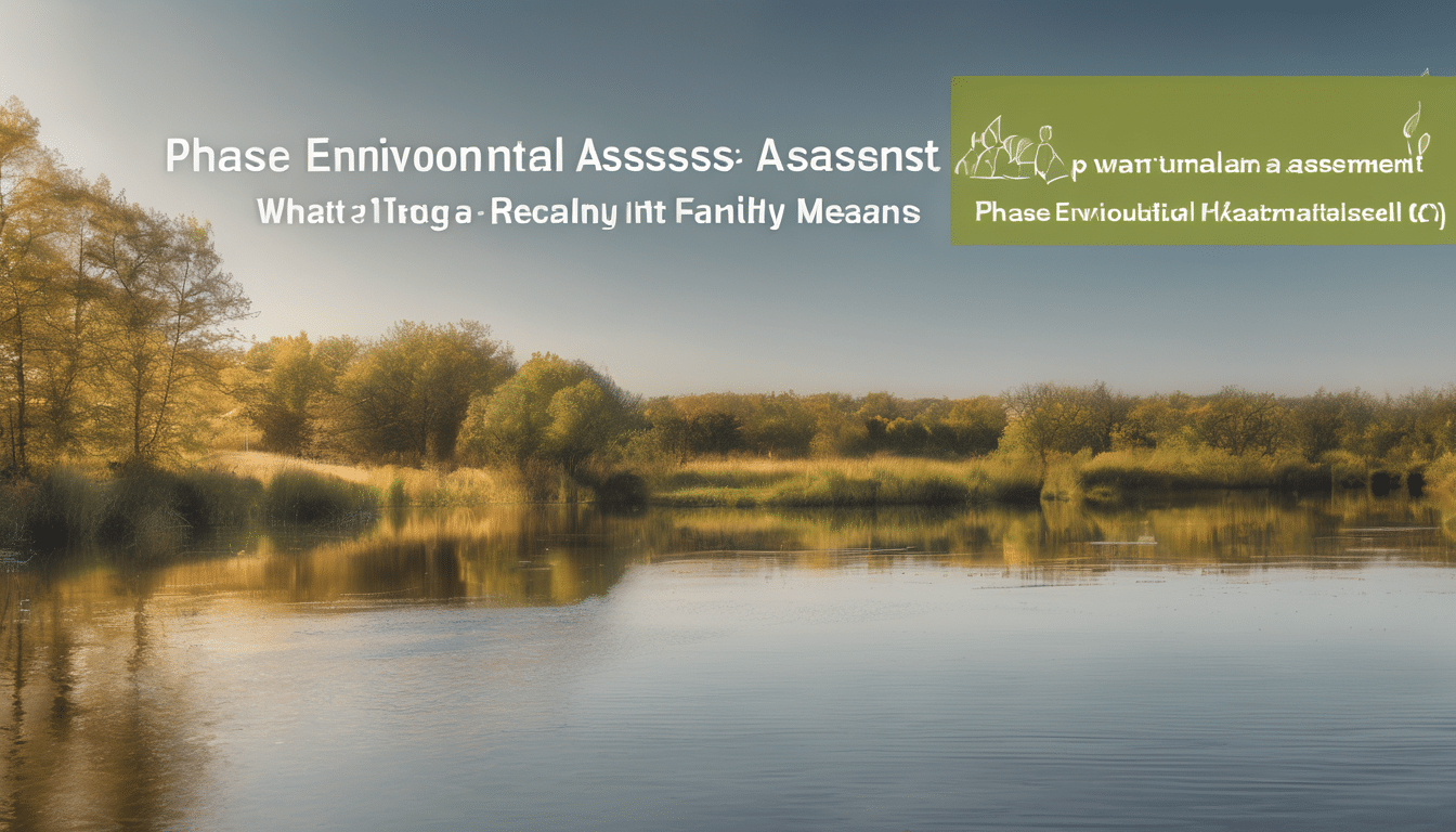 What It Really Means - Phase 1 Environmental Assessment - Comprehensive indoor environmental health assessment for your ho...