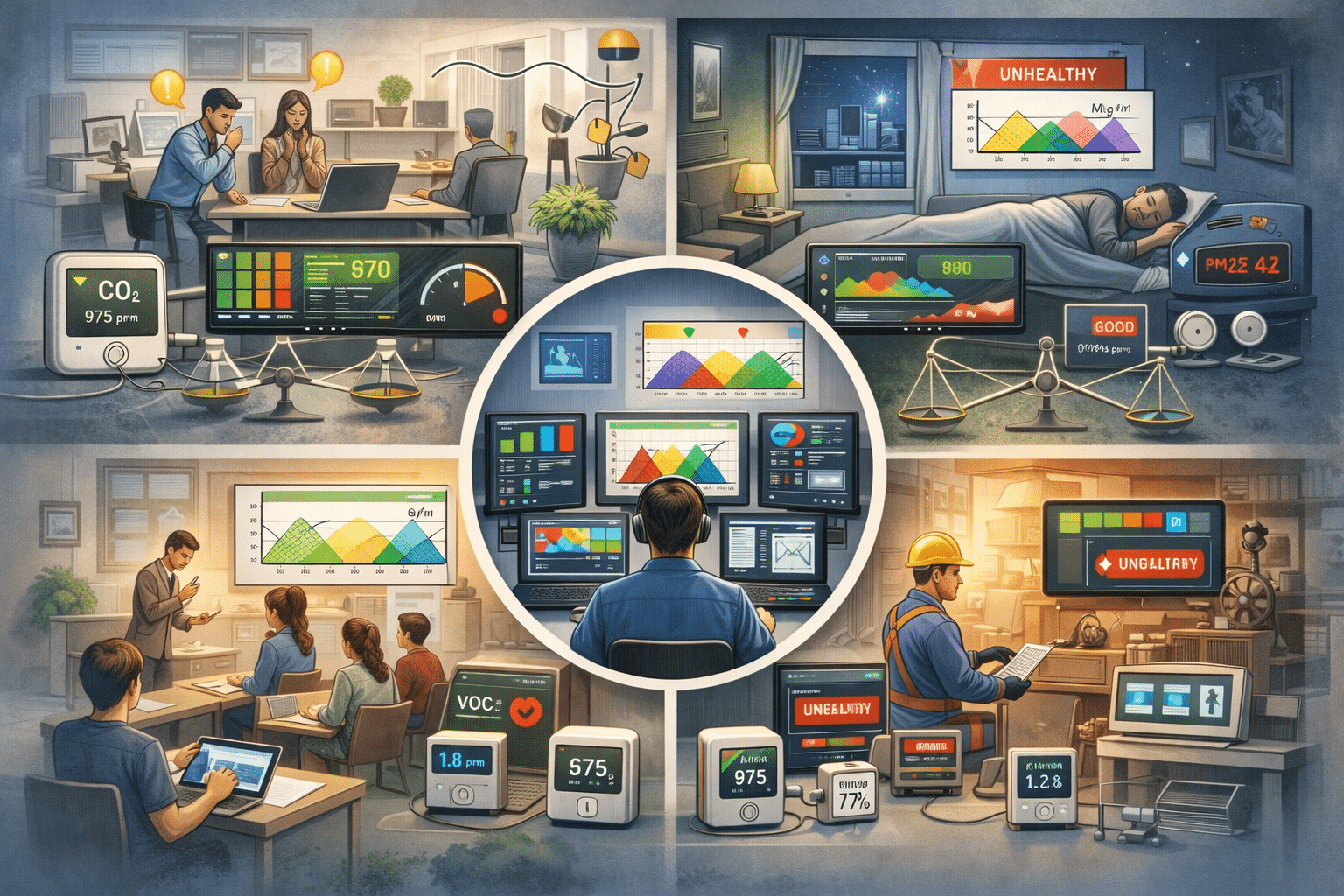 fuzzy inference in iaq