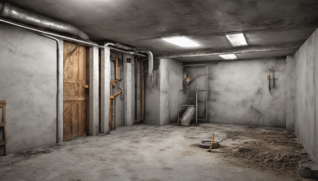 Hidden Mold Inspection Techniques for Basements - Detailed inspection techniques using thermal imaging and advanced sampling methods to detect hidden mold.