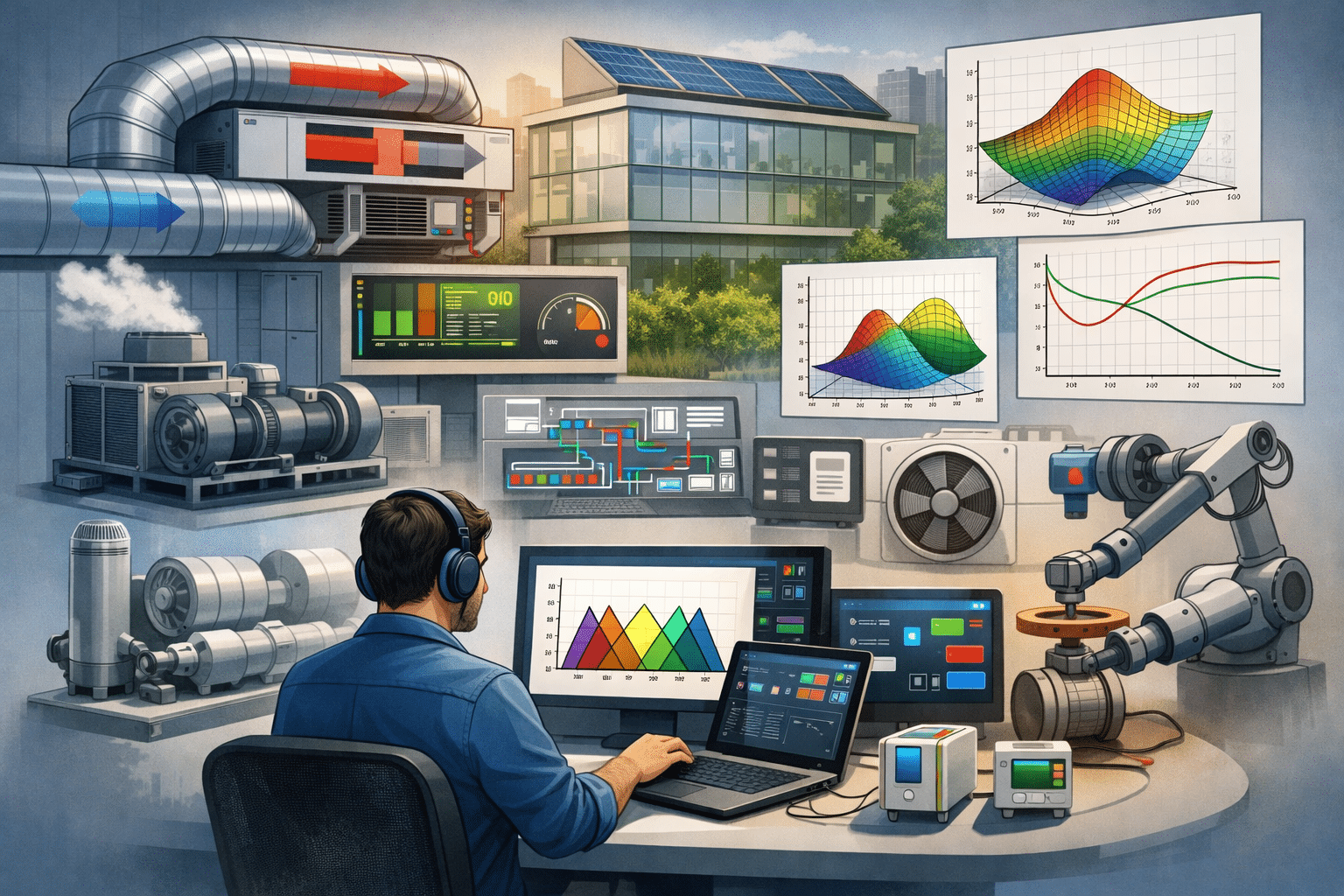 with fuzzy control algorithms