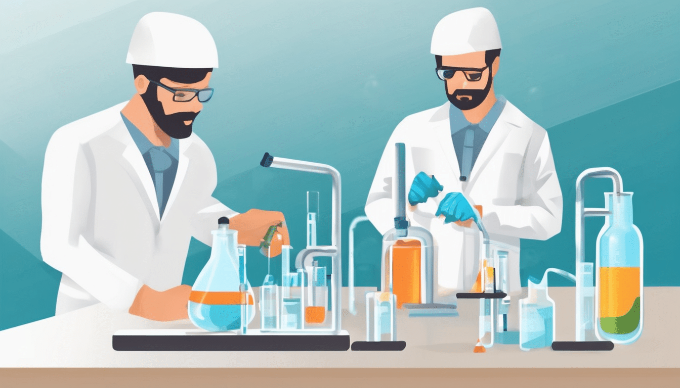 How to Become a Water Testing Technician in Dubai - technician conducting water quality analysis in laboratory setting