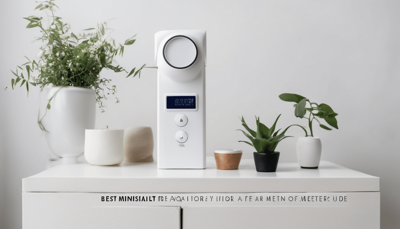 Best Indoor Air Quality Meters for Home & Office - professional monitoring device displaying multiple air quality parameters in Dubai interior