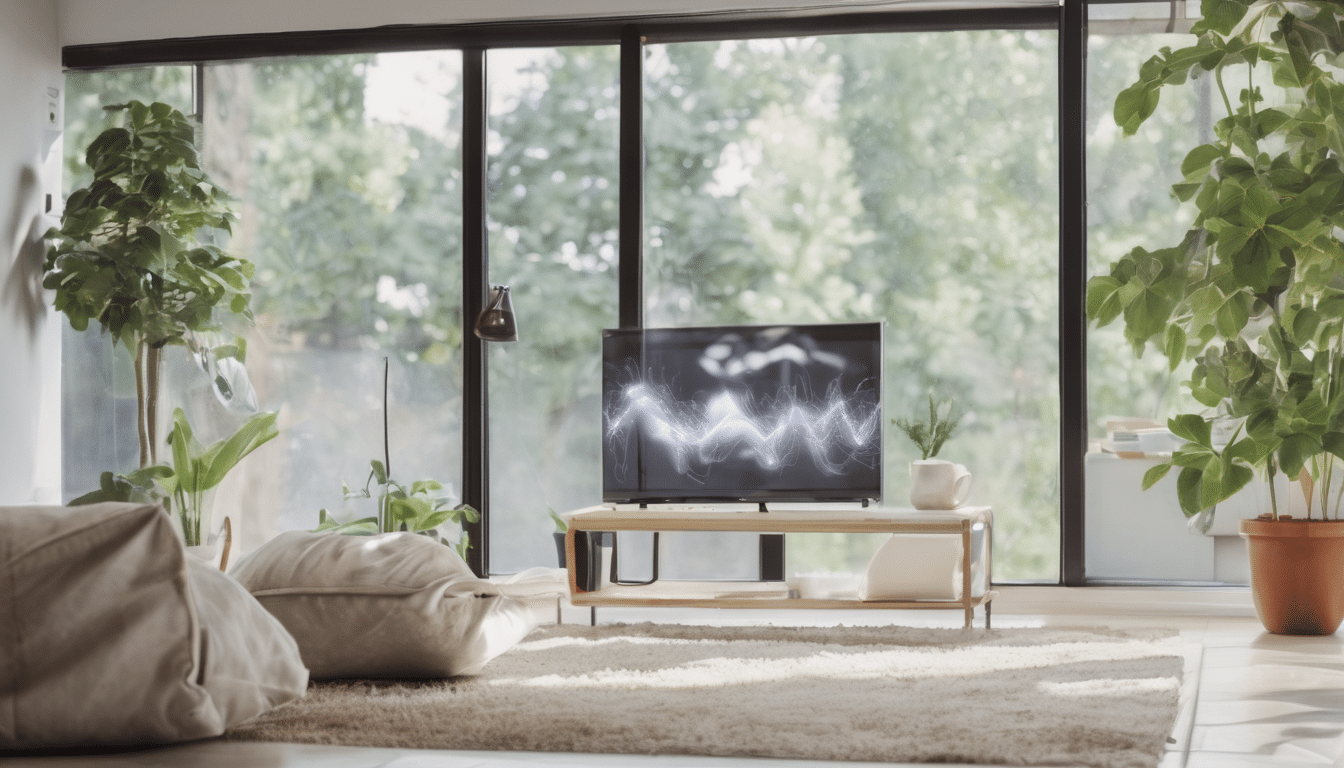 8 Best Indoor Air Quality Monitoring Systems for Healthier Living - professional air quality monitor displaying real-time data in modern Dubai home setting