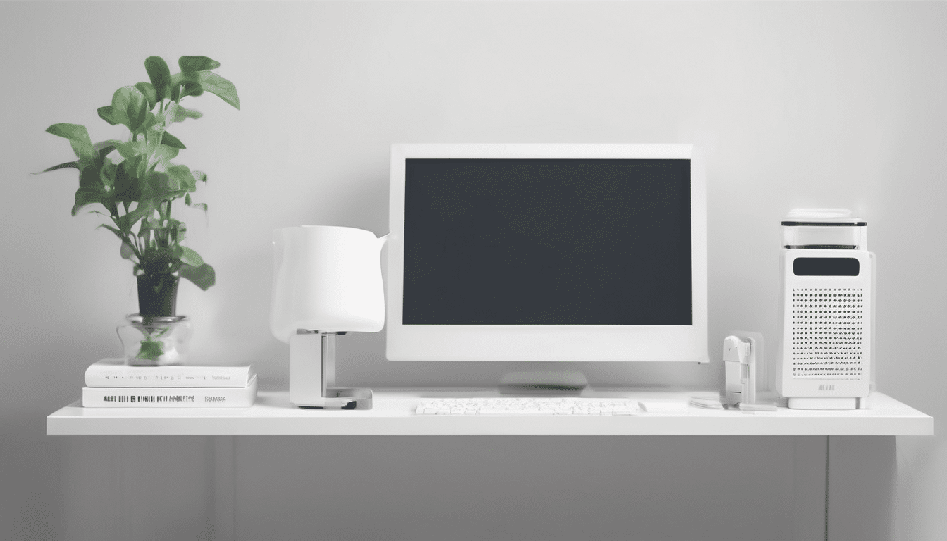 Buy Air Quality Monitor Online in UAE - professional device measuring Dubai indoor air parameters