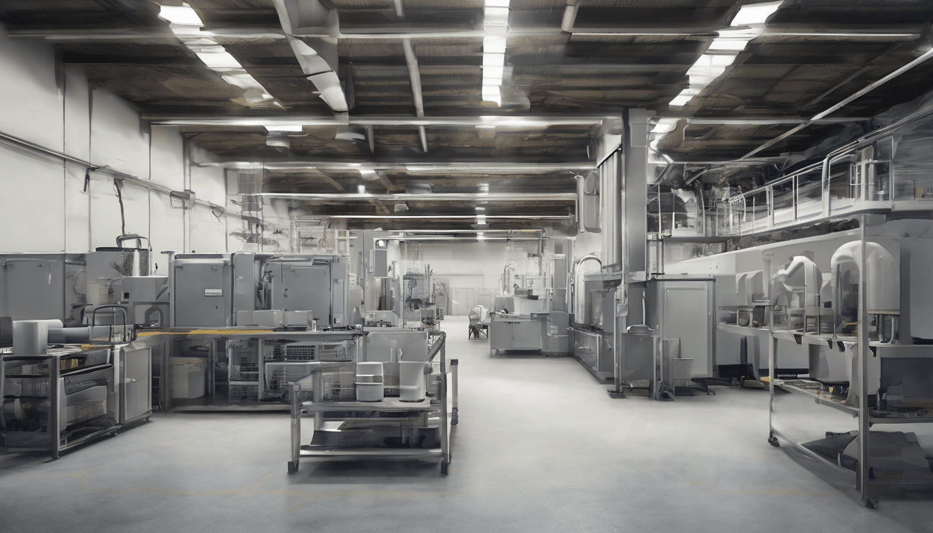 Case Studies Indoor Air Quality Manufacturing Facility - industrial air quality assessment in Dubai factory setting