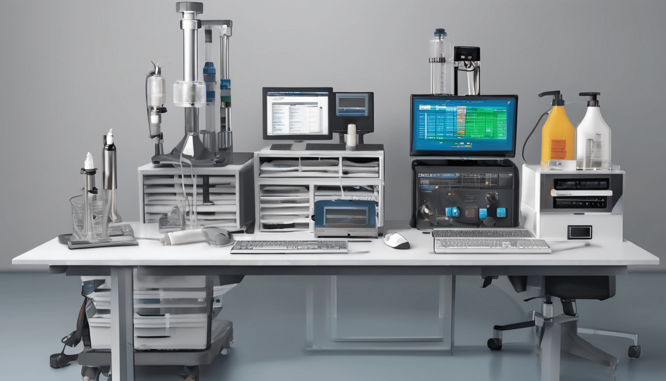 Choosing the Right VOC Testing Equipment - professional VOC detector with display showing measurements in Dubai home environment