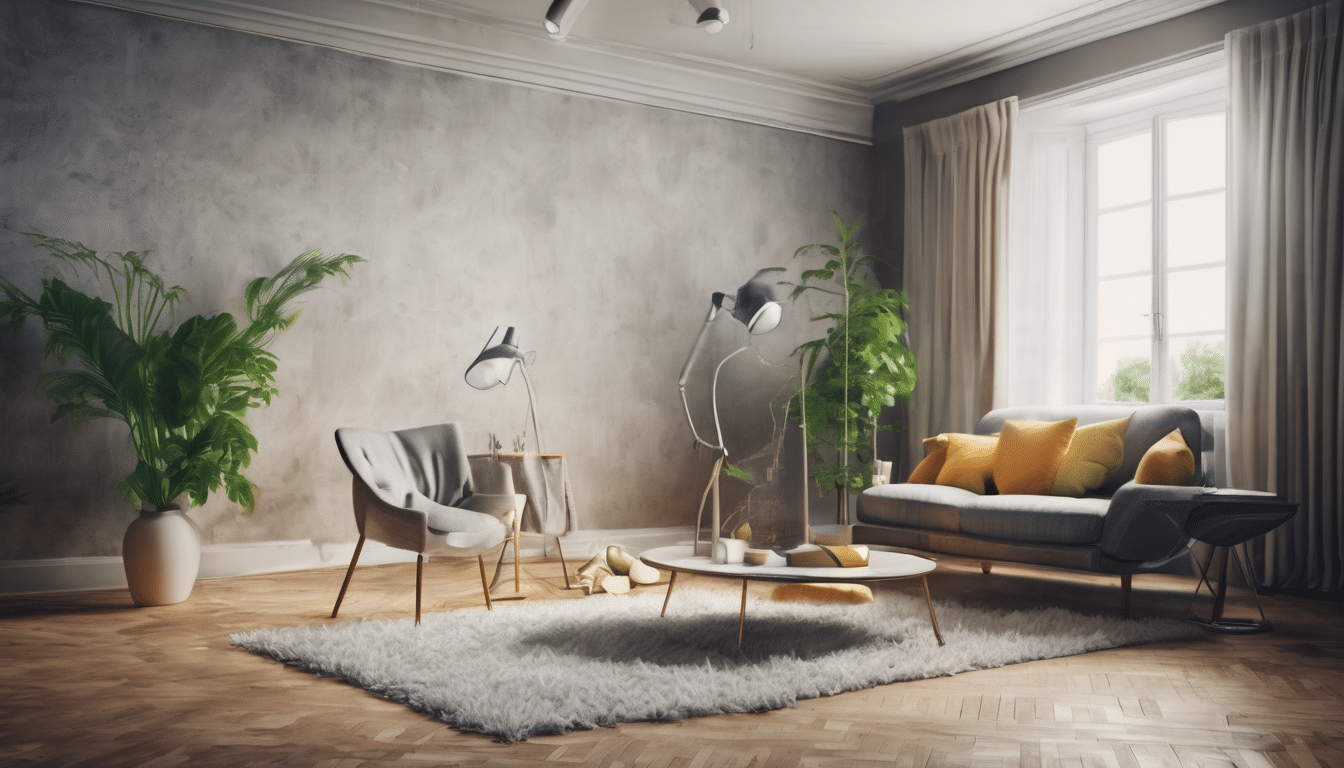 Health Risk Assessment Methods for Indoor Contaminants - professional conducting air quality testing in Dubai home