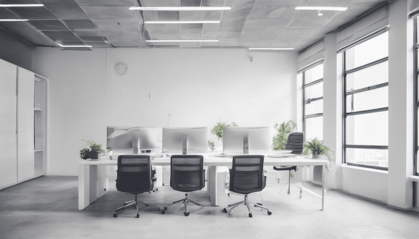 HVAC Air Quality Assessment Dubai Offices - professional testing equipment analyzing office ventilation system