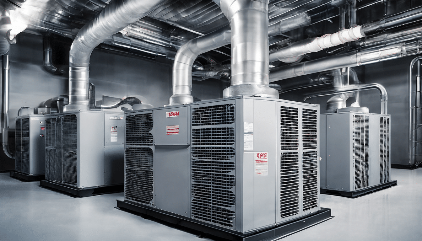 HVAC Air Quality Solutions for Manufacturing Facilities - industrial ventilation system installation in UAE factory