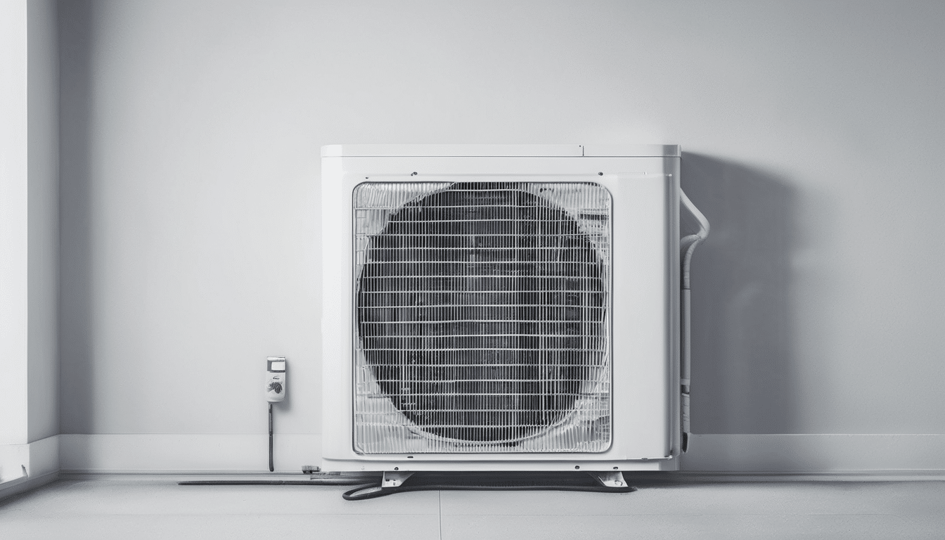 HVAC System Maintenance for School Air Quality Dubai - professional technician inspecting school ventilation system