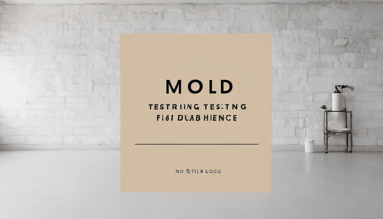 Mold Testing Services for Dubai Homes - professional technician collecting air samples