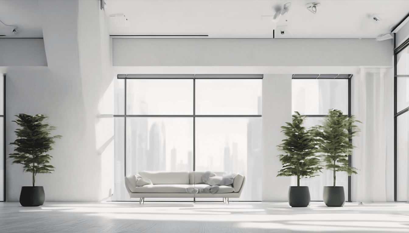 Sick Building Syndrome Assessment Dubai - professional technician conducting indoor air quality testing in Dubai office building