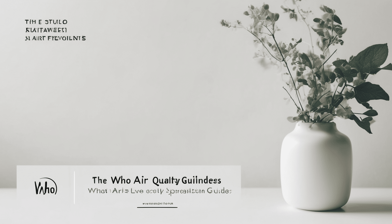 What are the WHO Air quality guidelines? - comprehensive guide to global air quality standards