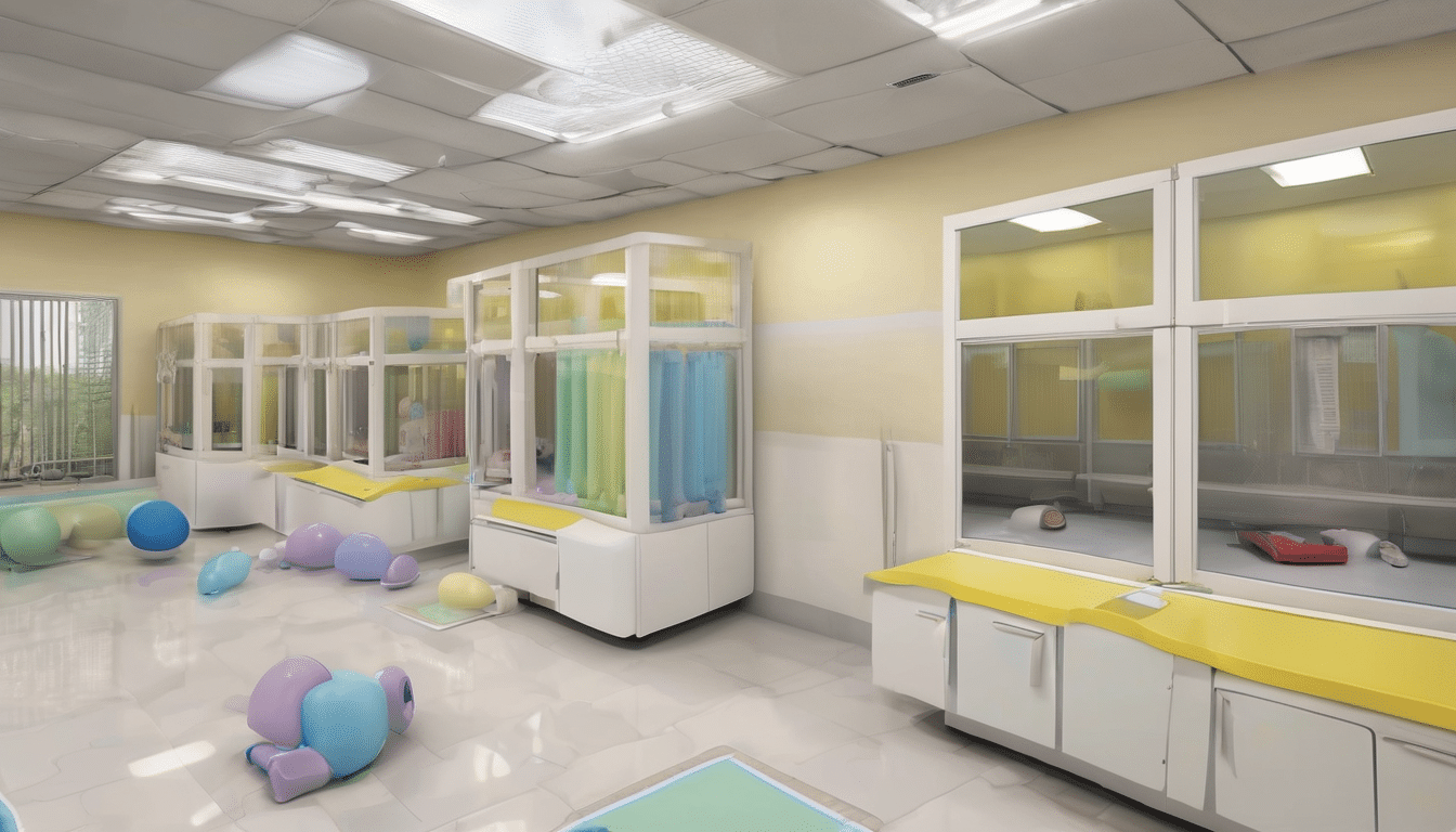 Ventilation Requirements for Dubai Nursery Facilities - HVAC system diagram showing proper air flow patterns in early childhood education environments