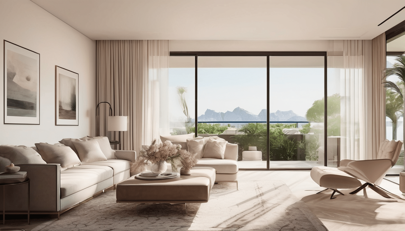 Air Purifier Sizing Guide for Dubai Villas and Apartments - technician measuring room dimensions for proper air purifier selection