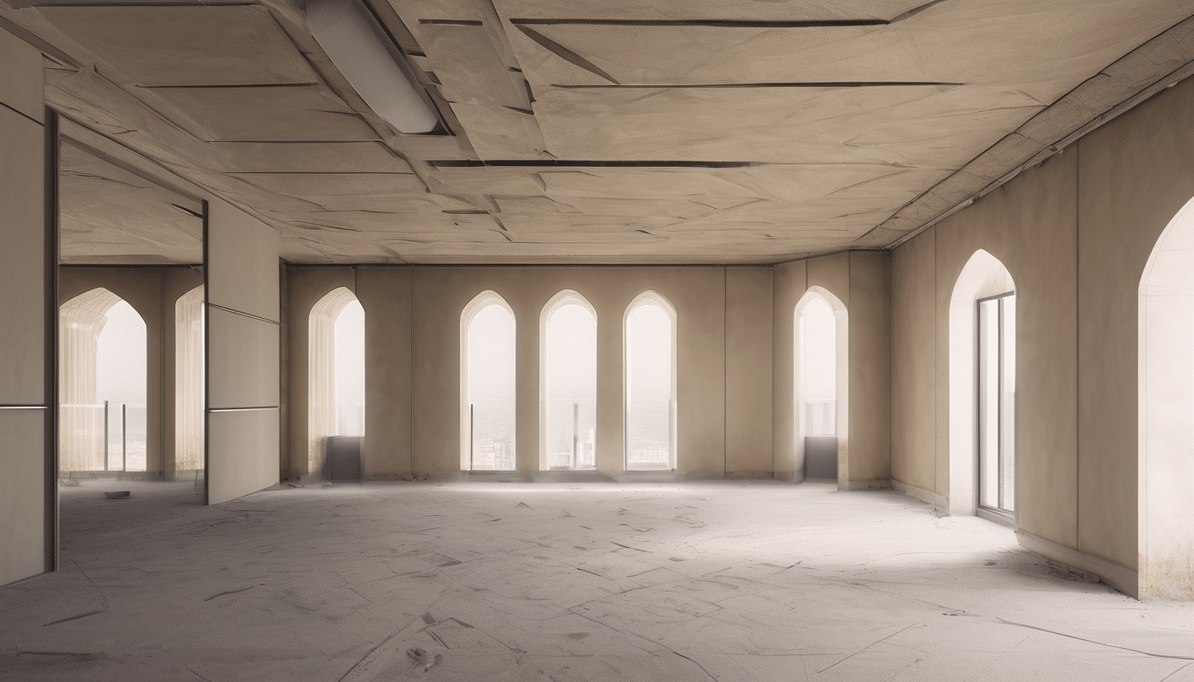Asbestos Inspection Requirements for UAE Buildings - professional taking samples in Dubai property