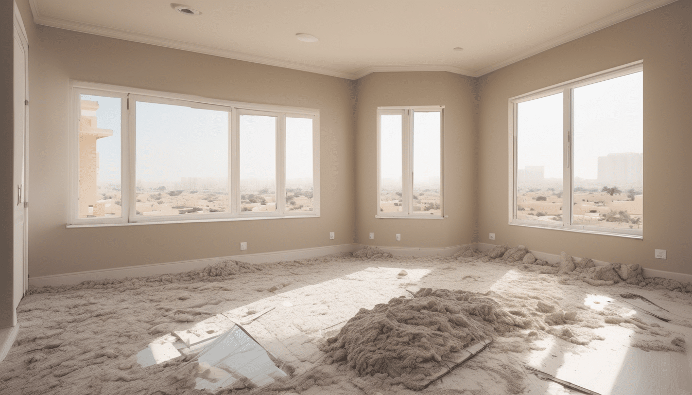 Asbestos Removal Process in UAE Properties - certified technician in containment system