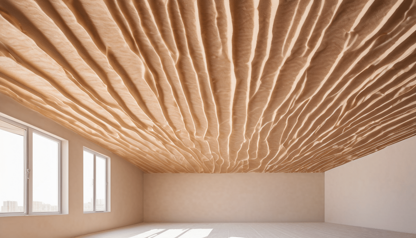 Spray foam insulation applications in UAE buildings - professional installation in Dubai villa showing proper thickness and coverage