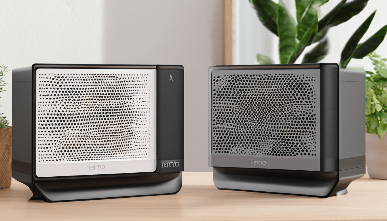 Temtop M10 vs Professional IAQ Monitor Comparison - side by side device comparison for Dubai homeowners