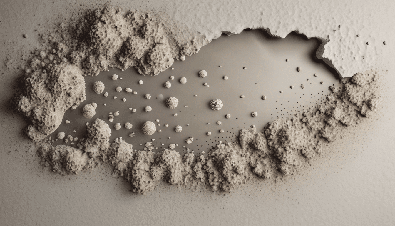 Mold Testing Dubai Cost - Mold Testing Dubai: Cost, Methods & Results 2026 - IAC2-certified assessor collecting air sample...