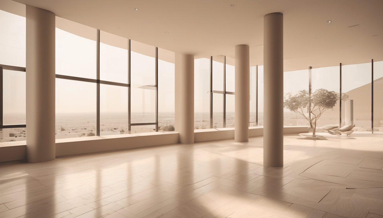 How ERMI Scoring Works in UAE Buildings - IAC2 certified specialist collecting settled dust sample from Dubai apartment floor for molecular mould analysis